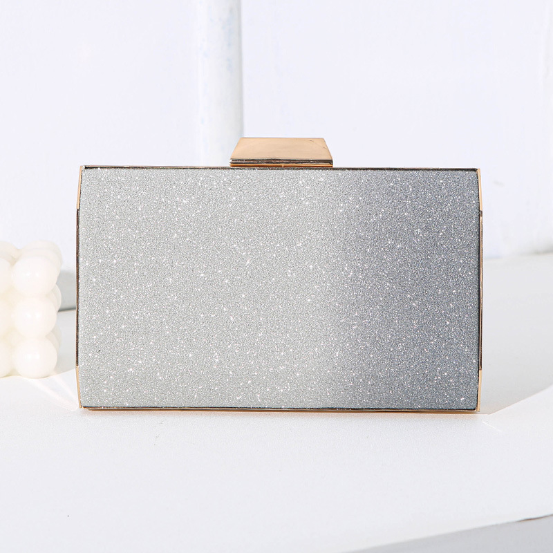 2024 Fashion Women's New Sparkling Gradient Bag Banquet Celebrity Evening Dress Handbag
