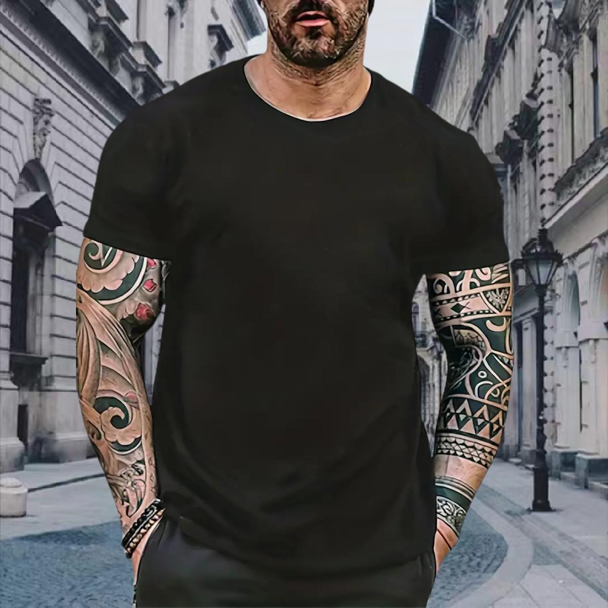 Unisex T-Shirts tiger O-Neck Short Sleeve Daily Outfit Cartoon Printing L-4XL 230g 100% Cotton Men Tees Designer Fashion Tops Shirt