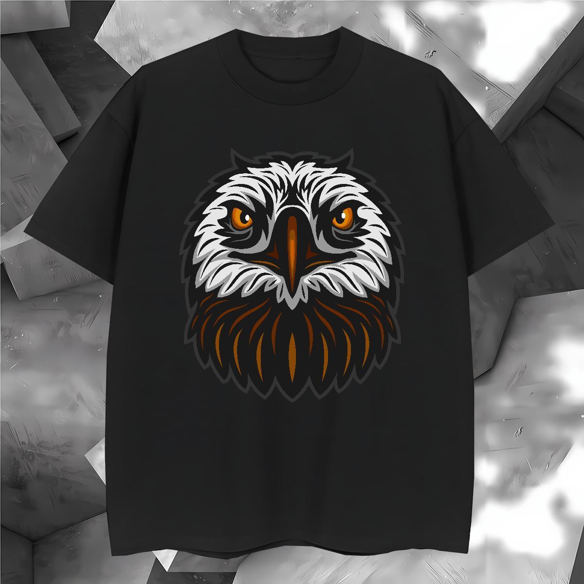 Brand T Shirts Men owl O Neck Short Sleeves Street Custom Big Size 230g Pure Cotton Tshirt for Man Woman Stylist Polos
