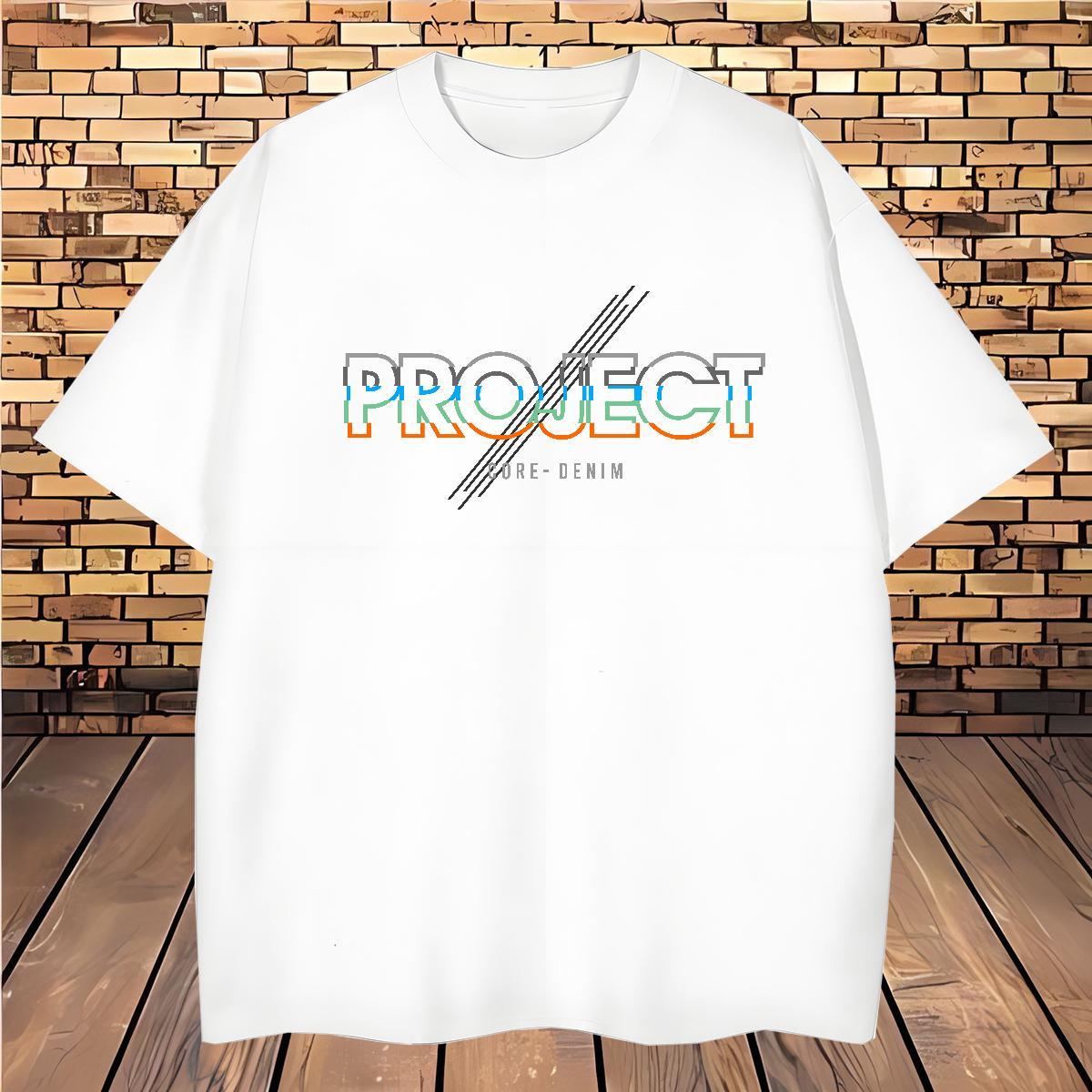 TOP Quality letter 100% Cotton 230g Couples T Shirts Spring Summer Breathable Crew Neck Mens T Shirts Factory Direct White Plus Size Tops Tees