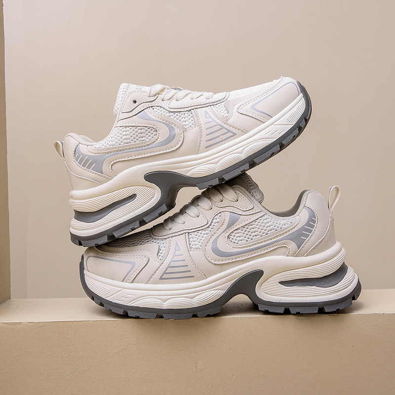 Ddmysports Instagram Korean Edition New Dad Women S Spring Student Sports Running Casual Thick Sole Versatile Shoes A OUTDOOR
