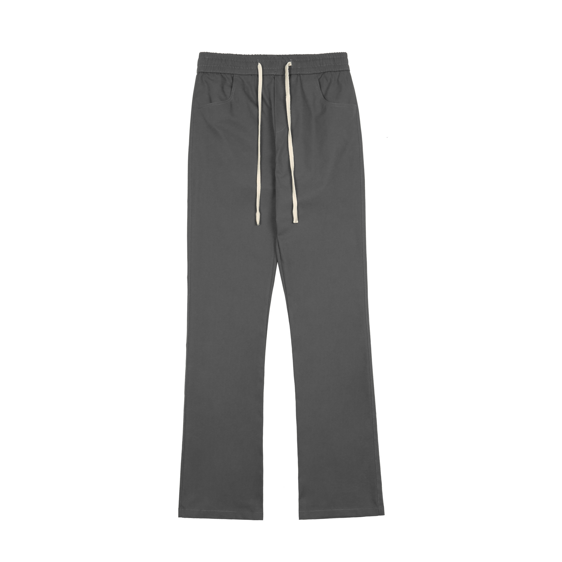 Fw American Street High Street Dark Tide Style Design Theme Casual Plush Micro Horn Pants