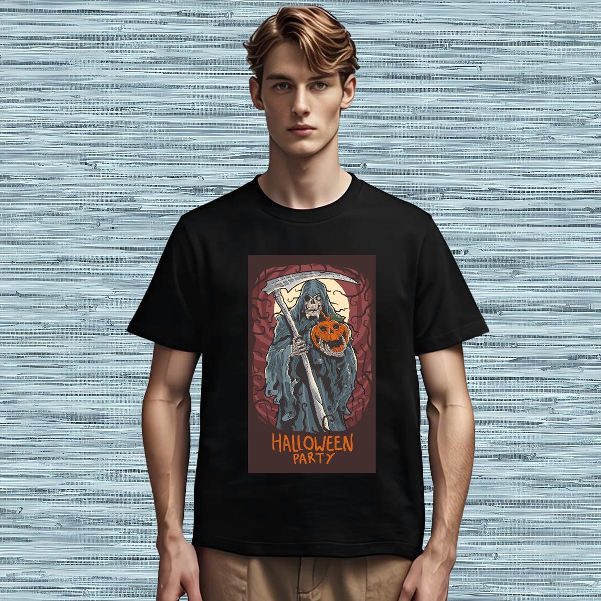 2024 Designer Men Clothes T-Shirt witch Casual 100% Cotton 230g Tee Shirt Crew Neck Breathable Comfortable Men T Shirts White Plus Size