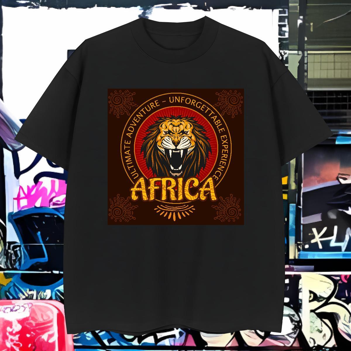Wholesale Mens T Shirts lion Crew Neck Breathable Street wear Hip Hop DIY 230g 100% Cotton Couples T Shirts Fashion Casual Tees Shirts