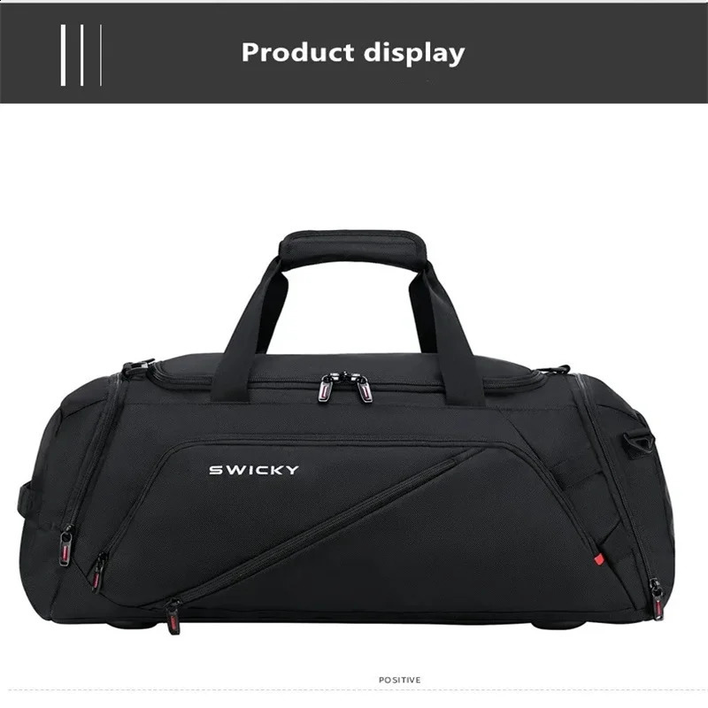 Travel bags Handbag duffel bag for men business trip travel short distance sports dry and wet separation fitness bag 240819
