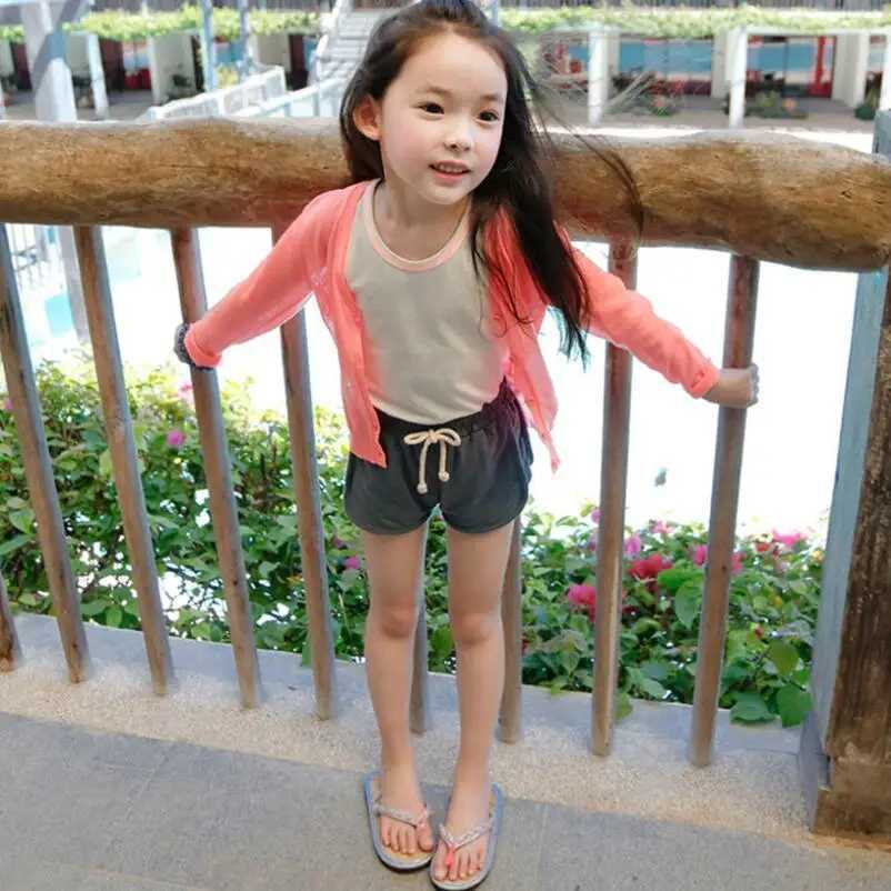 Baby Toddler Teen Girls Cardigan Coat Children Outerwear Girls Sweater Kids Cardigans Spring Autumn Summer Baby Girl ClothesXJ240819