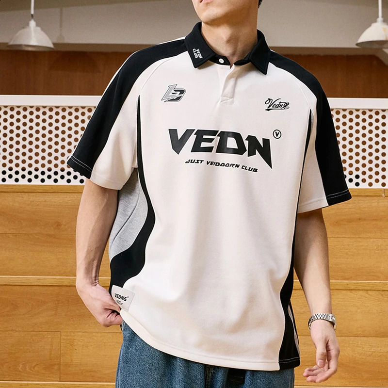 Summer Mens Casual Patchwork Polo Shirt Breathable Short Sleeves Embroidered High Quality T Shirts Mens Clothing Tops 240820