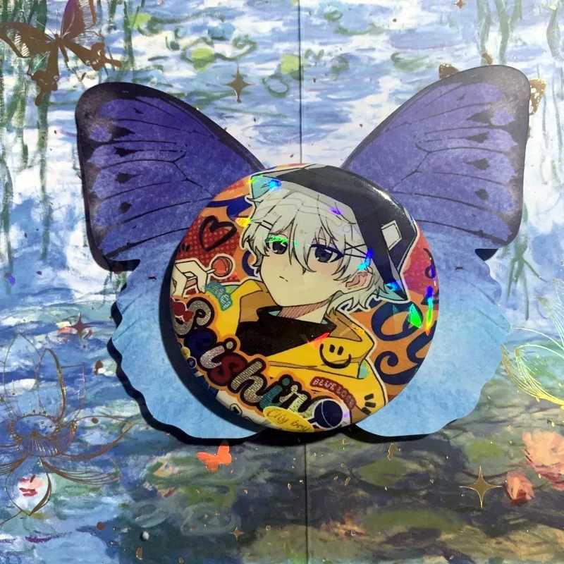 Blue Lock Isagi Yoichi Bachira Meguru Chigiri Hyoma Brooches Icon Badge Brooch for Backpack Clothing Gifts W240815