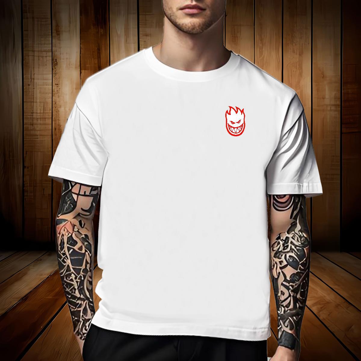 Free Shipping Men Tops Tees halloween Home Outdoor 230g Pure Cotton Clothes Breathable Wholesale Mens T Shirts Oversized 3XL 4XL
