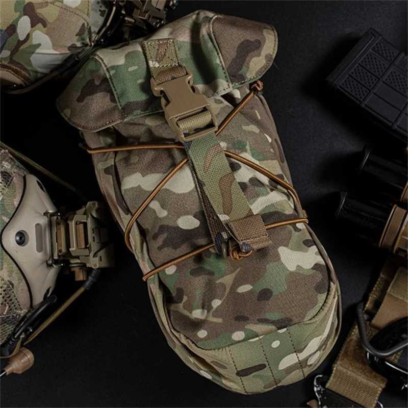 FDHBGE Camping Tactical Bag Multifunctional Accessory Pouch CS Shooting Wargame Equipment Hiking Fishing Travel Outdoor Hunting CL240820