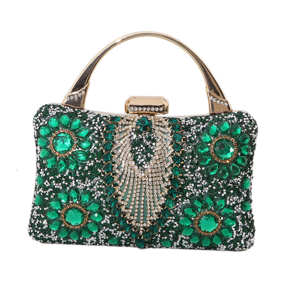 New Metal Dinner Women's Handmade Diamond Banquet Handheld Bag Celebrity Dress Handbag