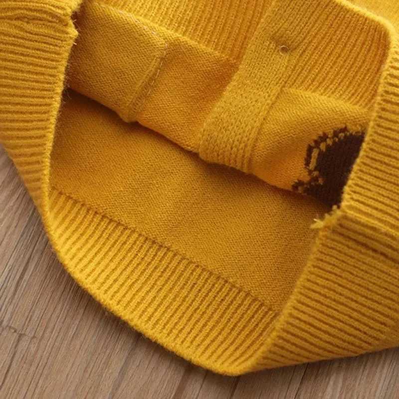 Spring Autumn New Outdoor Kids Knitted Vest Boys Girls Baby Solid Color Sweater Waistcoats Warm Soft V-neck Infant Vest CardiganXJ240819