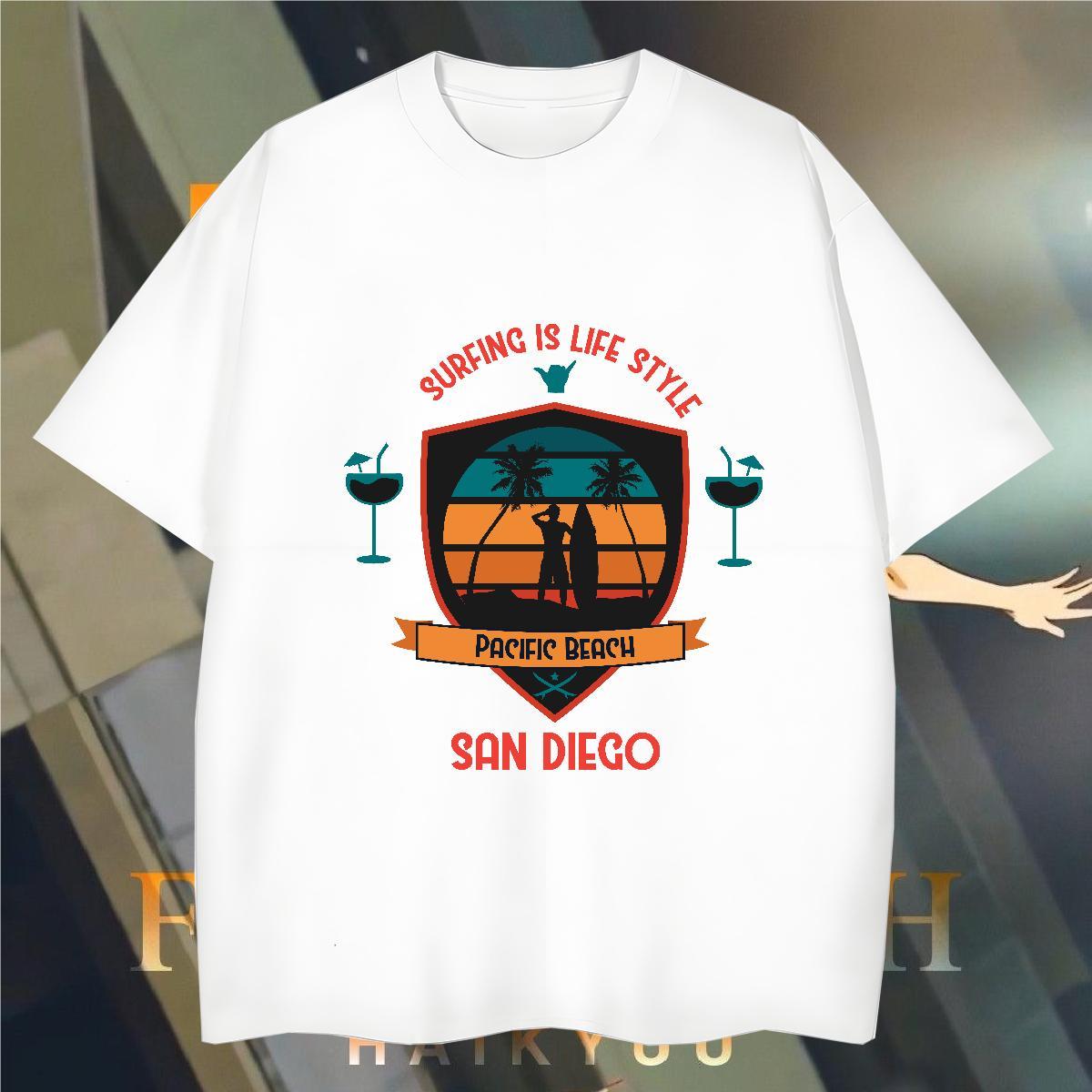Free Shipping skateboarding 230g 100% Cotton Tshirt for Man Woman Spring Summer Breathable Soft T-Shirts for Men Factory Direct DIY Printed Tee Shirt