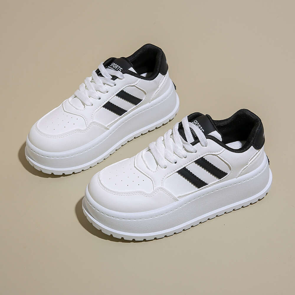 Ddmysports Autumn New Ins Korean Edition White Student Fashion Thick Soled Women S Versatile Casual Sports Shoes JC OUTDOOR