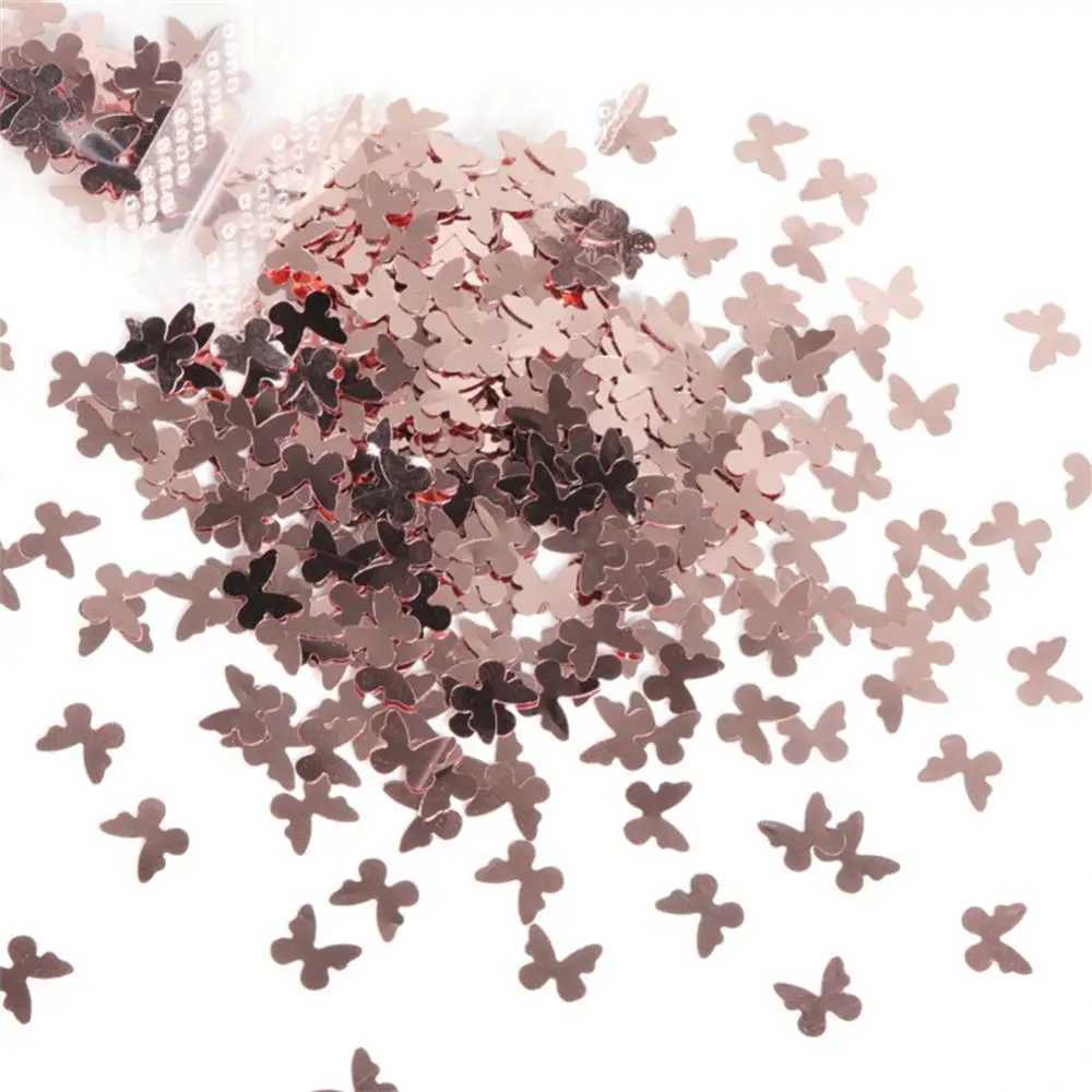 Shiny Red Black Nail Art Sequins Heart Shape Flake Slice Decoration Accessories Mixed Size Nails Paillette forXJ240815