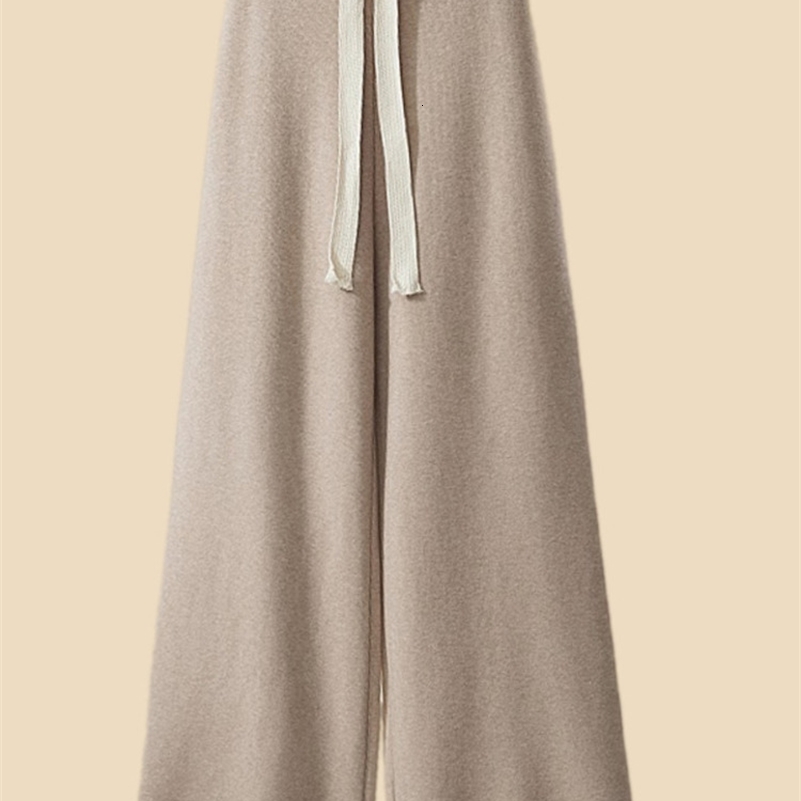 Autumn Winter Warm Knitwear Sets For Women Outfits Ladies Elegant Turtleneck Sweaterlong Cardigan Jacketwide Leg Pant Set 240819