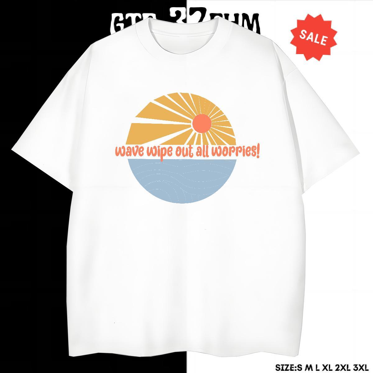 Brand Men Tshirts Anime Printing Street 230g 100% Cotton Black Oversized Breathable Crew Neck sea T Shirts Men Designer Fashion Tops