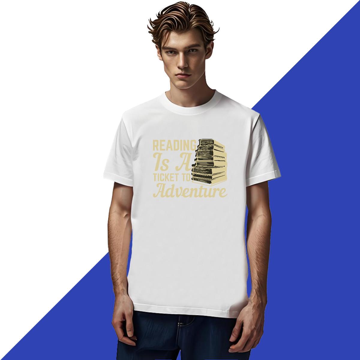 Brand Men Tshirts Hip Hop Street 230g Pure Cotton Customized Crew Neck Breathable book T Shirts Men DIY Polos