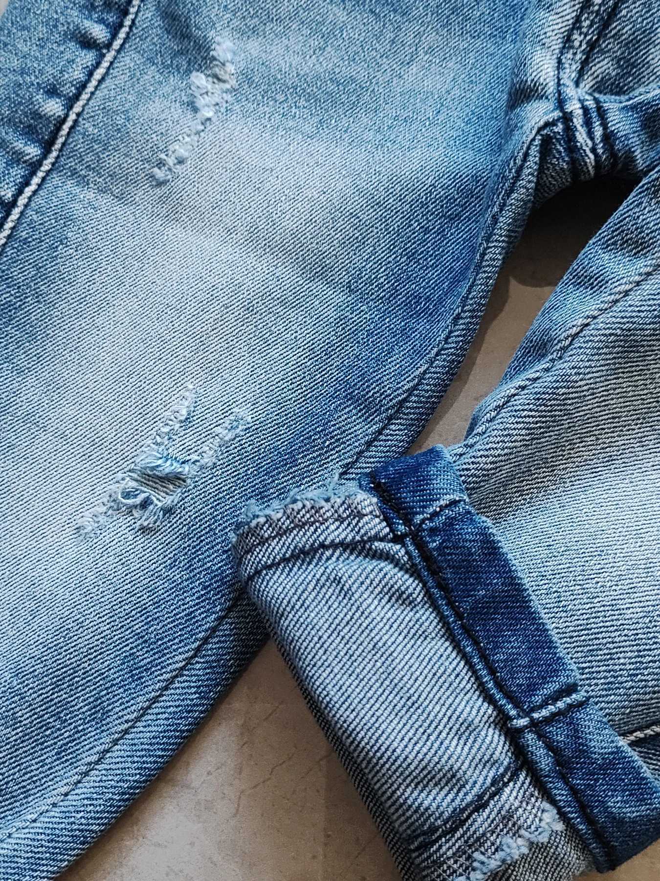 5143 12M-5Y baby jeans baby jeans soft denim casual elastic waistW240819