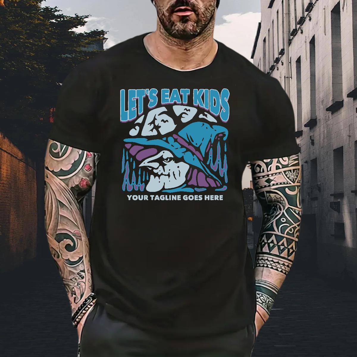 Loose Fit Mens Tshirts Anime Printing Street 100% Cotton 230g Black White Breathable Short Sleeve dolphin T-Shirts for Men New Tees