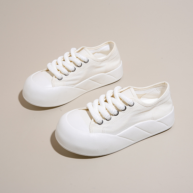 Ddmysports Canvas Women New Student Korean Version Ins Versatile Thick Soled Board For Spring And Autumn Casual Shoes TP OUTDOOR