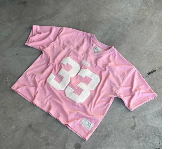 trend personalized retro letter jersey short sleeved street y2k unique n basketball fitness couple Tshirt 240819