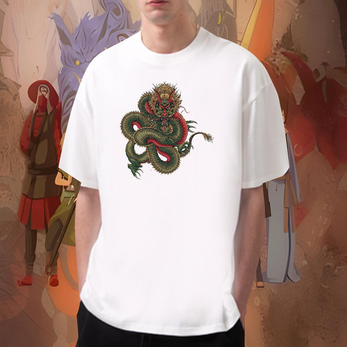 TOP Quality Mens Tshirts Summer Casual 230g Pure Cotton Custom Big Size Breathable Short Sleeve angry Men T Shirts Fashion New Tops