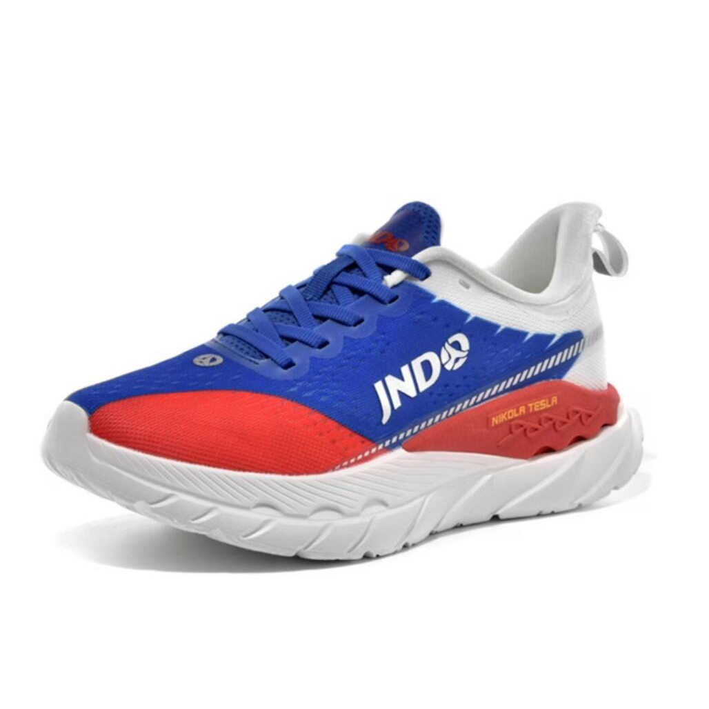 JNDO 2301 Whale Fly Running Shoes For Men Women Designer Platform Sneakers Mesh Fabric Black White Blue Lilac Yellow Pink Red Outdoor Sports Mens Trai