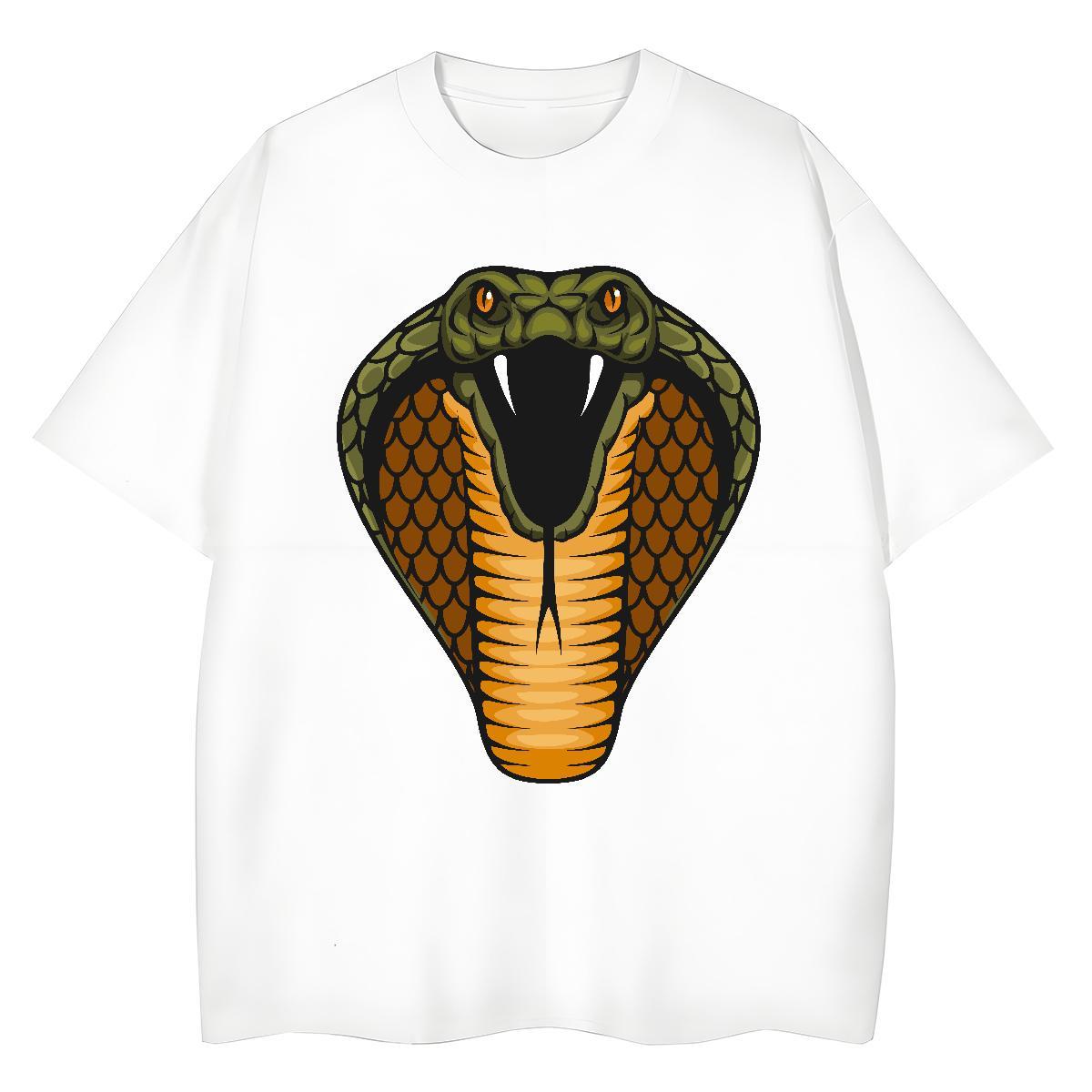 Free Shipping T shirt cobra Breathable Summer Casual Plus Size Custom 230g 100% Cotton Couples T Shirts 2024 Polos