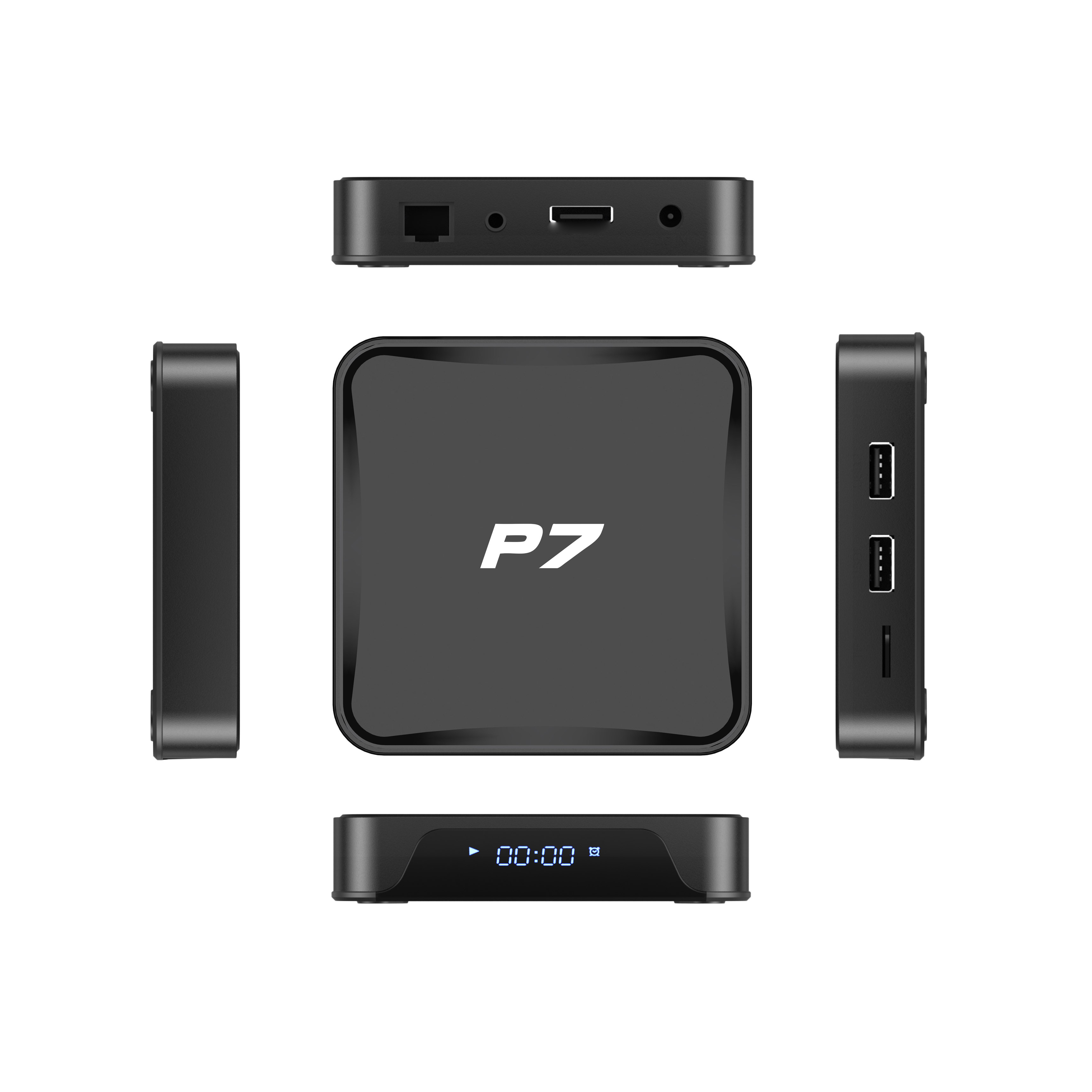 P7 Android 12.0 TV BOX H618 Quad-Core 2GB/16GB built-in 2.4G/5.0G WIFI smart set tv top box cs