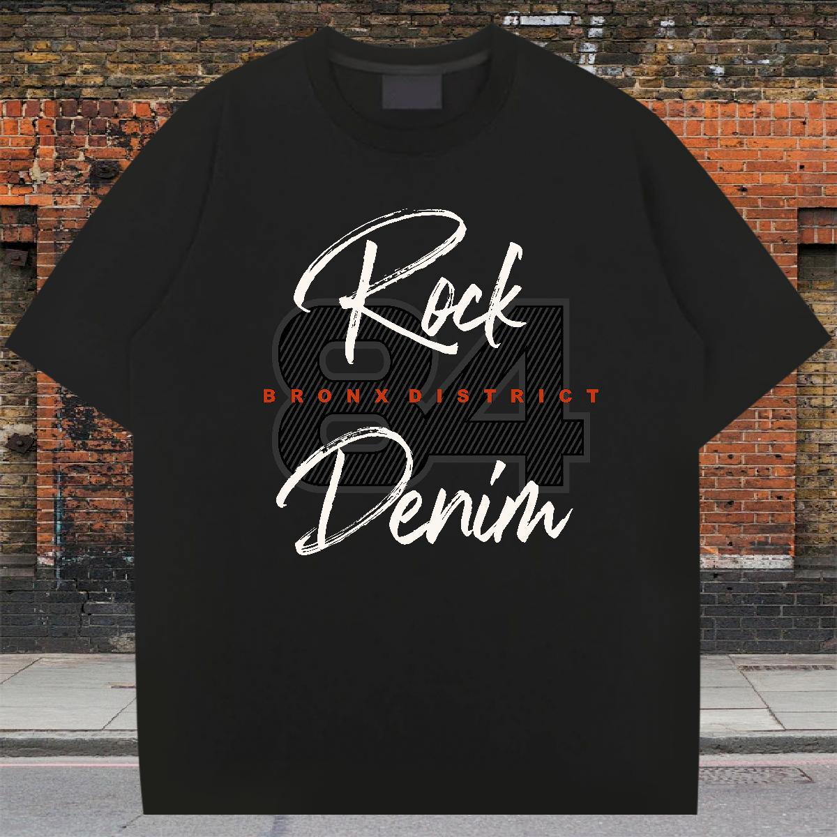 Unisex Men Tees Hip Hop 100% Cotton 230g Custom Cartoon Breathable Short Sleeve 84 Mens T Shirts DIY Top Tees