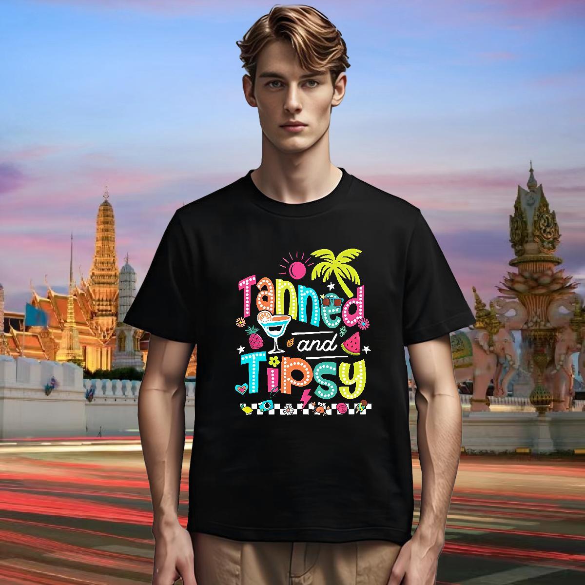 T-Shirts 230g 100% Cotton letter Hip Hop Short Sleeve O-Neck Black White Tshirts Factory Direct Unisex Clothings