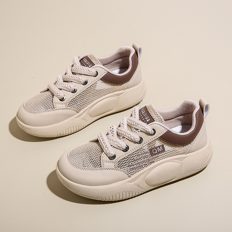 Ddmysports Little White Summer New Korean Edition Instagram Student Casual Women S Shoes Ollow Out Versatile Sandals Trend Z OUTDOOR