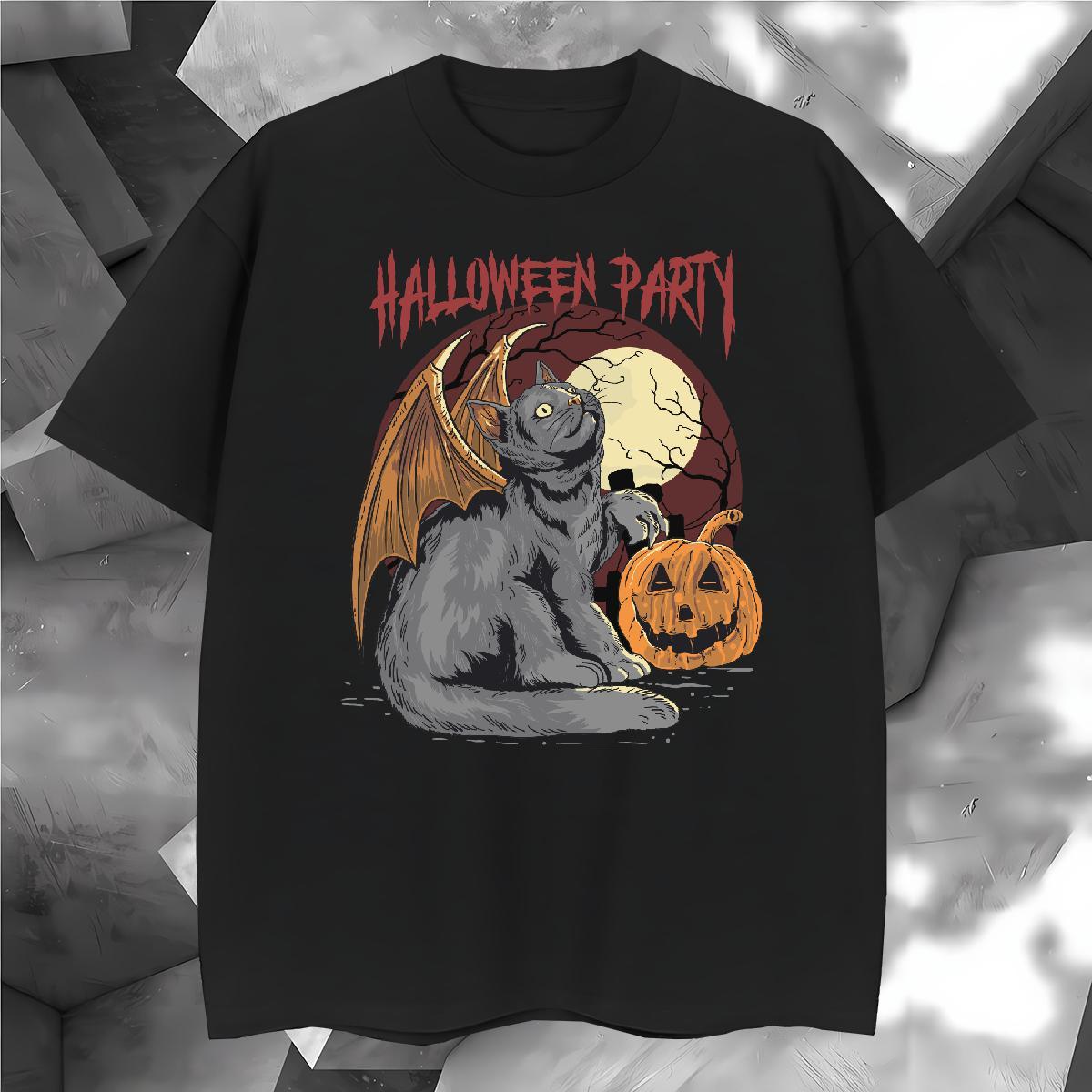 Designer T Shirts Men halloween Breathable Soft Beach Customized Print 230g Pure Cotton Tshirt for Man Woman Designer Fashion Top Tees