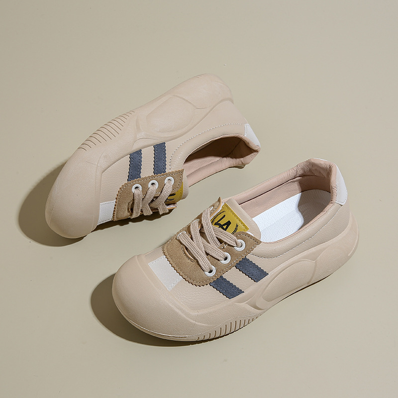 Ddmysports Autumn New Ins Korean Edition Little White For Female Students Thick Bottom Versatile Casual Sports Board Shoes ZY XFL OUTDOOR
