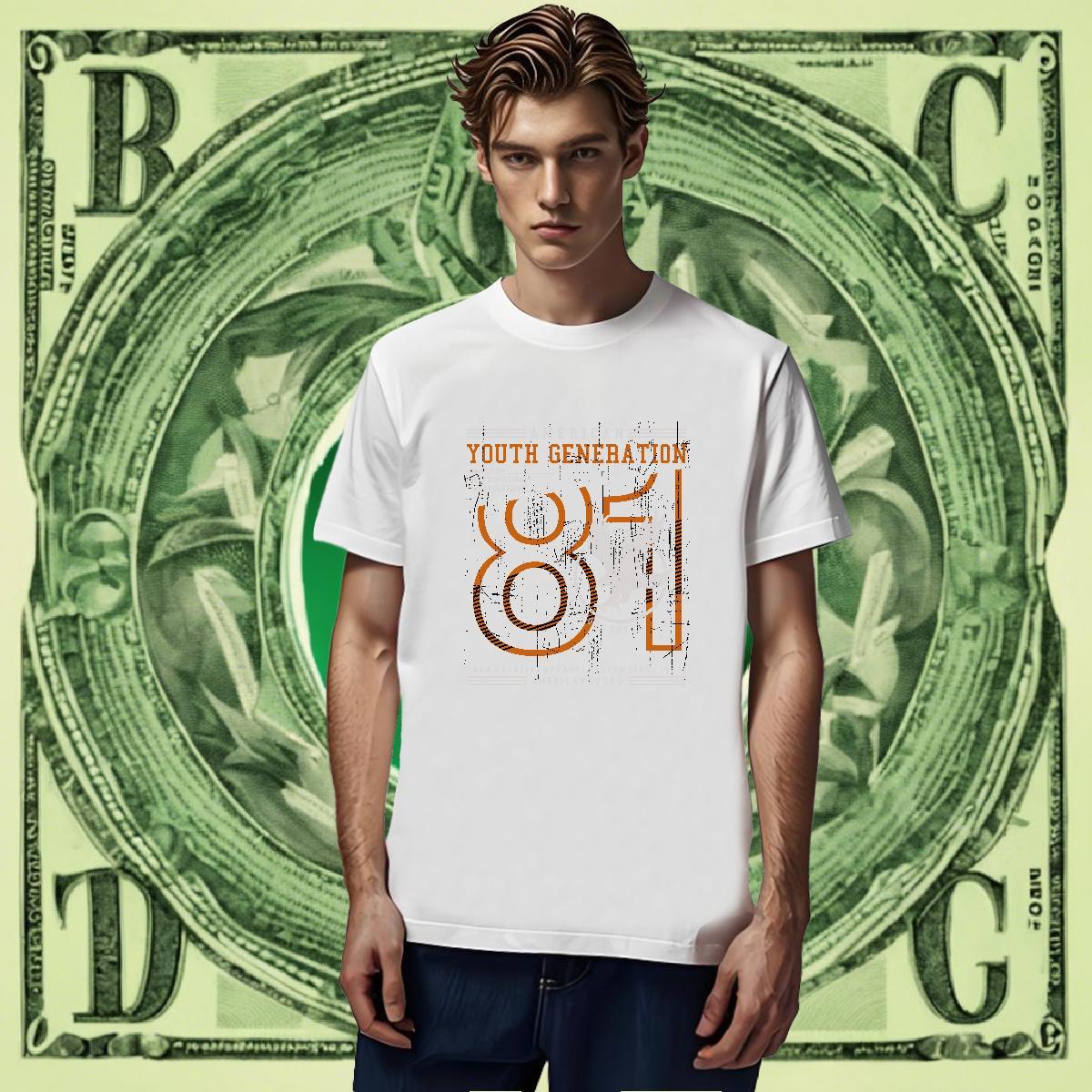Popular Tshirt for Man Woman Sport 230g Pure Cotton White Plus Size Breathable Crew Neck 81 T Shirt For Man Brand Polos