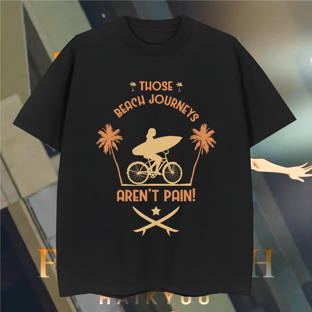 Soft beach 100% Cotton 230g Men Clothes T-Shirt Spring Summer Breathable Short Sleeve T Shirts Men New Skull Top Tees