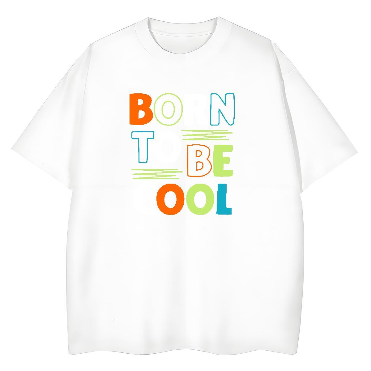 Unisex letter 230g Cotton Men Tshirts Hip Hop Breathable Soft T shirt New Designer Custom Anime Tees