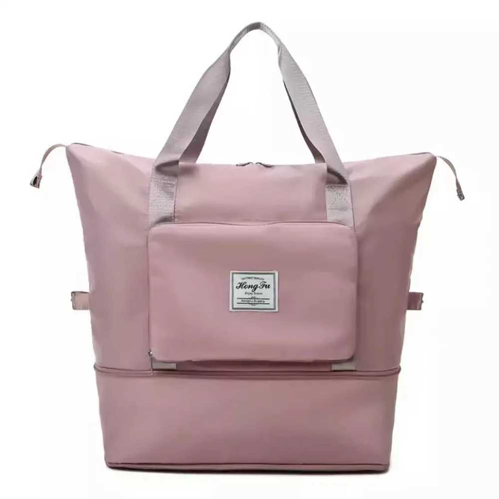 Large Capacity Folding Travel Bags Waterproof Luggage Tote Handbag Travel Duffle Bags Women Gym Yoga Storage Bags CL240820