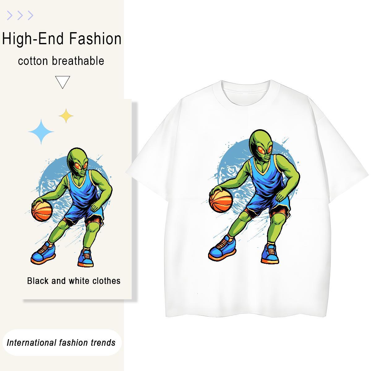 Designer ET 230g Pure Cotton Tshirt for Man Woman Street Casual Crew Neck Breathable Mens T Shirts Classic Casual DIY Logo Oversized Polos