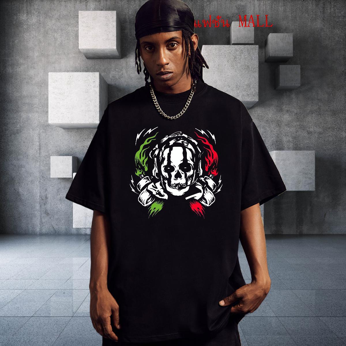 2024 DIY scary Tshirt for Man Woman 230g Pure Cotton T Shirts Men DIY Logo Oversized Sport O-Neck Short Sleeve Soft Tops Tees