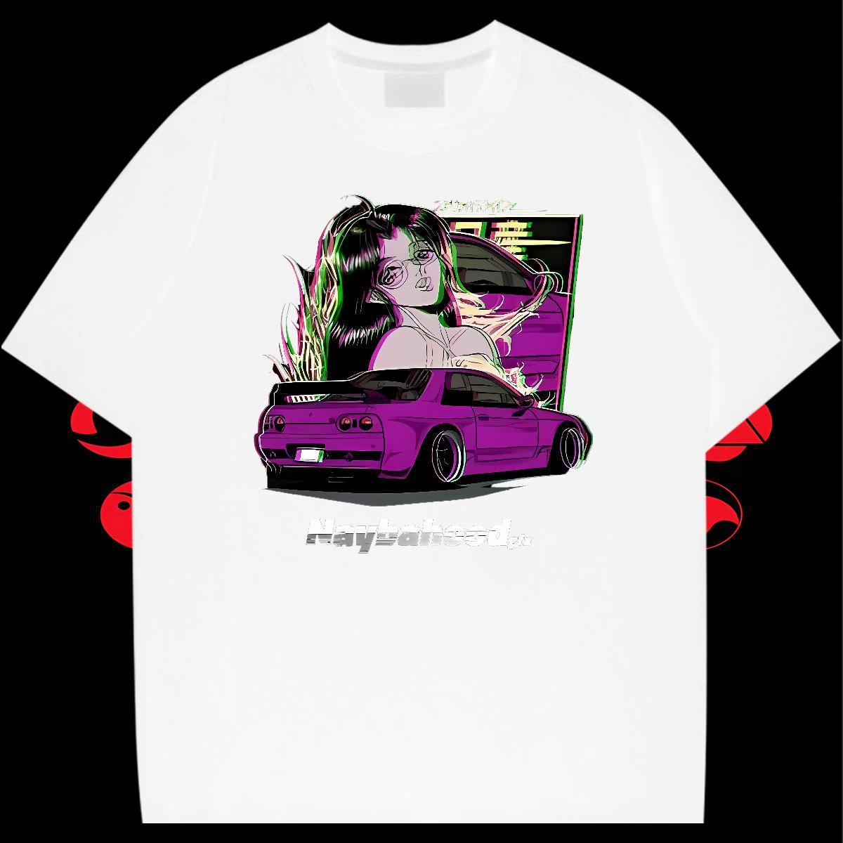 Cool Design Tshirts Street Casual 100% Cotton 230g Anime O Neck Short Sleeves beach Mens T Shirts Brand Polos