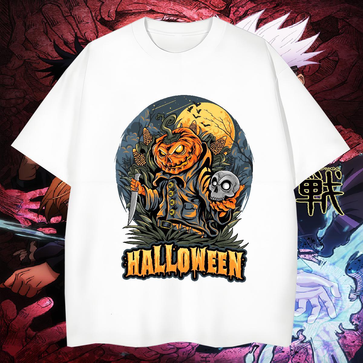 Cool Design T Shirt For Man pumpkin Short Sleeve Soft Outdoor DIY Logo Oversized 100% Cotton 230g Men Tshirts Brand Tops Shirt