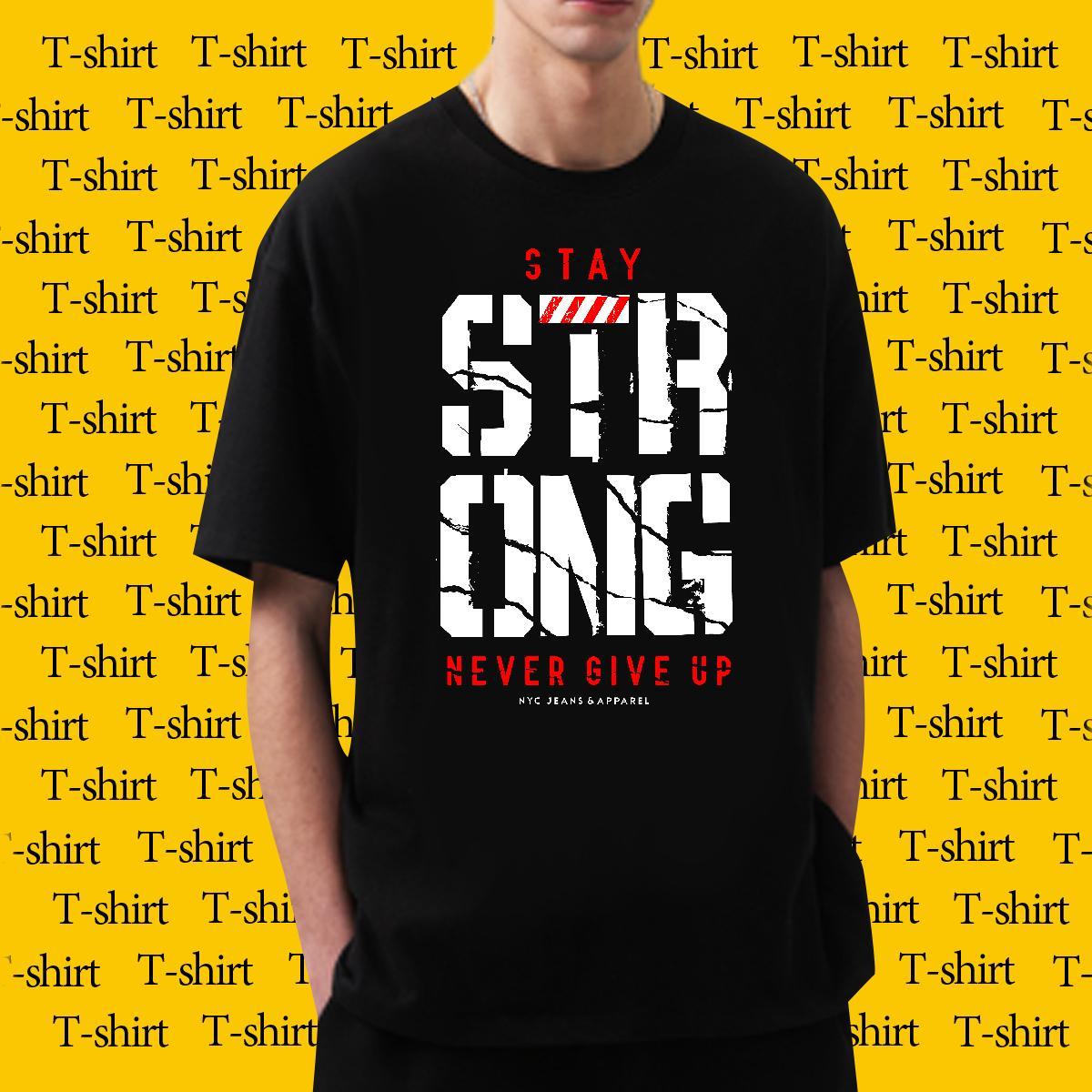 Wholesale letter 230g Pure Cotton Men Tshirts Summer Casual Crew Neck Breathable T-Shirts Factory Direct Plus Size Cartoon Wear