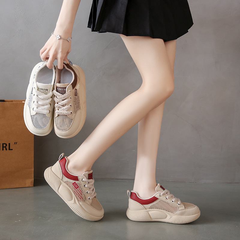 Ddmysports Little White Summer New Korean Edition Instagram Student Casual Women S Shoes Ollow Out Versatile Sandals Trend Z OUTDOOR