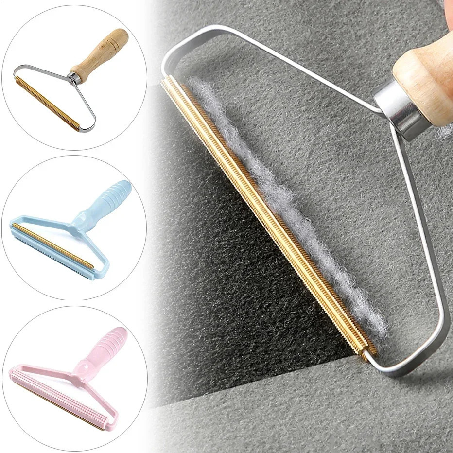 Portable Lint Remover Fuzz Fabric Shaver Woolen Coat Clothes Carpet Fuzz Cleaning Brush Double Sides Lint Removal Cleaner 240820