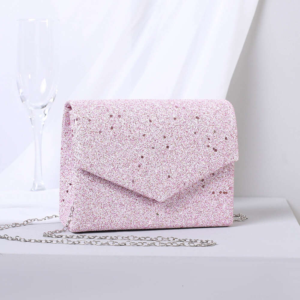Ins2024 New Korean Fashion Envelope Dinner Handheld Single Shoulder Crossbody Small Bag