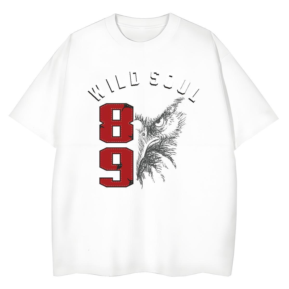 Designer Tshirt for Man Woman Casual Daily Wear Crew Neck Breathable Polos Designer Nice 230g Cotton eagle Custom Print Oversized Womens T Shirts
