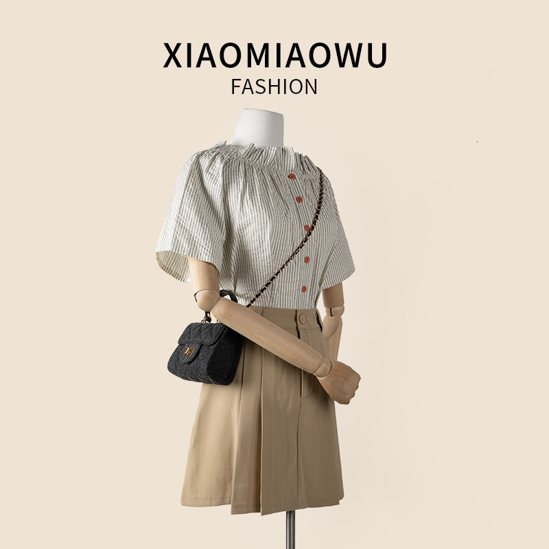Cowboy Lingge Single Shoulder Handbag Flip Cover Lock Chain Crossbody Women's Summer New Small Fragrant Box Bag