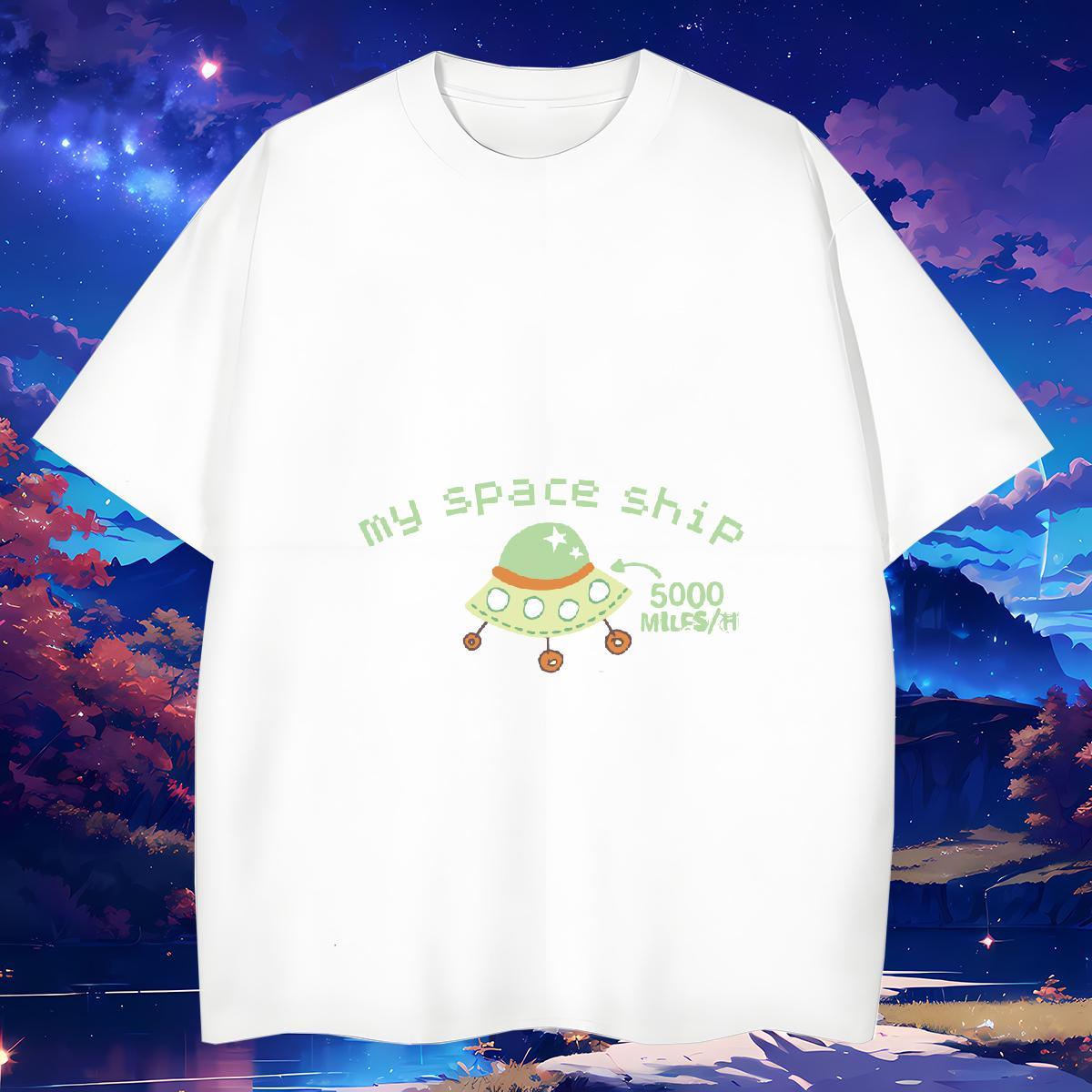 High Quality letter 230g 100% Cotton Men Tops Tees Casual Daily Wear Breathable Crew Neck T Shirt For Man Fashion New Plus Size Cartoon Clothes